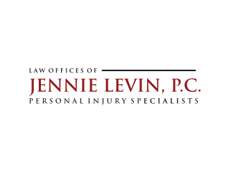 Law Offices of Jennie Levin, P.C.    Personal Injury Specialists logo design by Franky.
