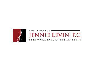 Law Offices of Jennie Levin, P.C.    Personal Injury Specialists logo design by Franky.