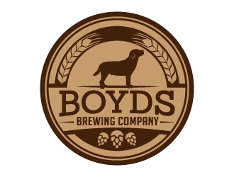 Boyds Brewing Company logo design by jaize