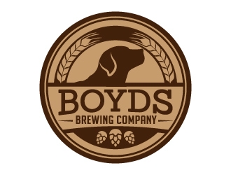 Boyds Brewing Company logo design by jaize