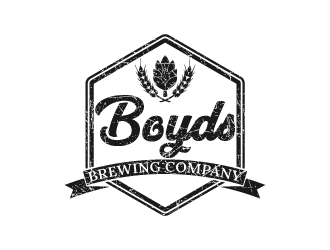 Boyds Brewing Company logo design by fastsev