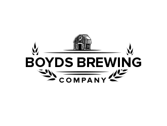 Boyds Brewing Company logo design by BeDesign