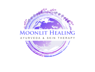 Moonlit Healing Ayurveda & Skin Therapy logo design by coco