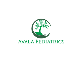 Avala Pediatrics  logo design by Greenlight