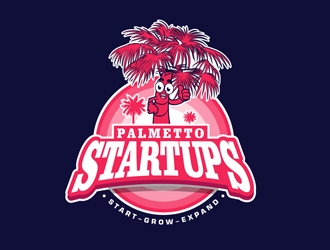 Palmetto Startups logo design by DreamLogoDesign