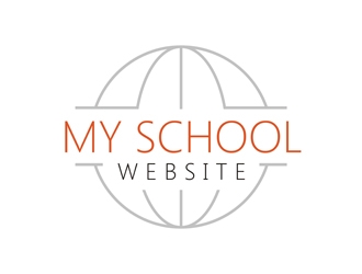 My School Website logo design by gitzart