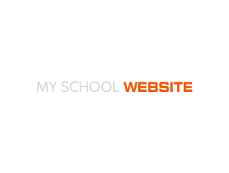 My School Website logo design by WooW
