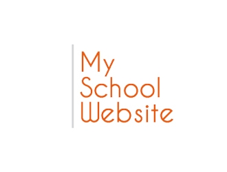 My School Website logo design by ZQDesigns