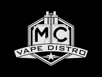 MC VAPE DISTRO logo design by fastsev