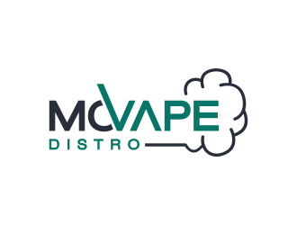 MC VAPE DISTRO logo design by rootreeper