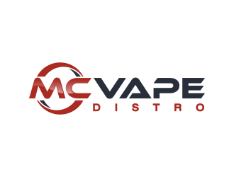 MC VAPE DISTRO logo design by rootreeper