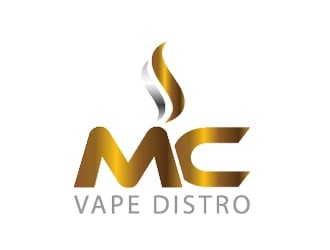 MC VAPE DISTRO logo design by ZQDesigns