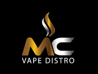 MC VAPE DISTRO logo design by ZQDesigns