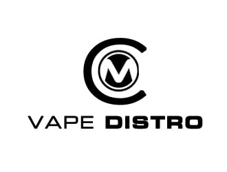 MC VAPE DISTRO logo design by nikkl