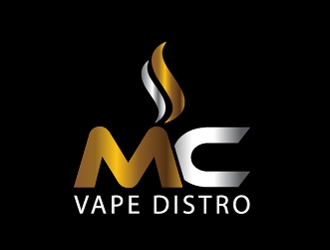 MC VAPE DISTRO logo design by ZQDesigns