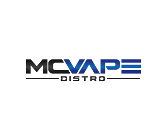 MC VAPE DISTRO logo design by bluespix