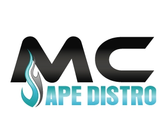 MC VAPE DISTRO logo design by PMG