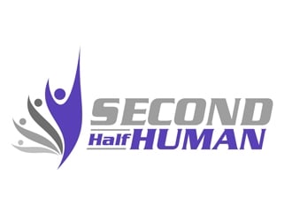 Second HalfHuman logo design by DreamLogoDesign
