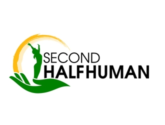 Second HalfHuman logo design by DreamLogoDesign