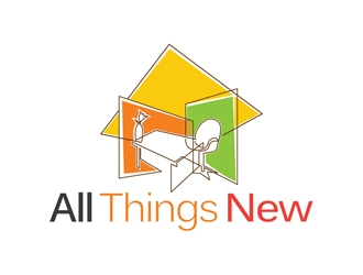 All Things New logo design by openyourmind