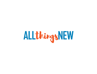 All Things New logo design by hole