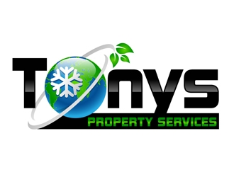 Tonys property services logo design by DreamLogoDesign