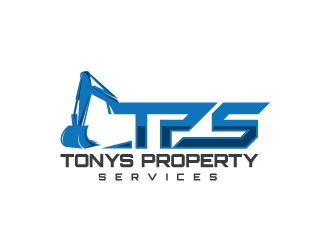 Tonys property services logo design by Boomstudioz
