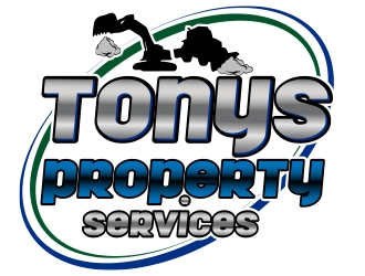 Tonys property services logo design by romano