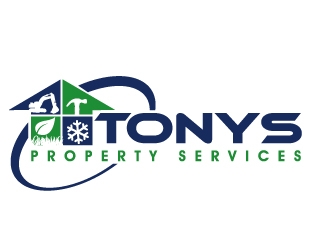 Tonys property services logo design by PMG