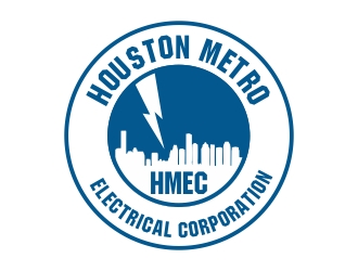 Houston Metro Electrical Corporation  logo design by cikiyunn