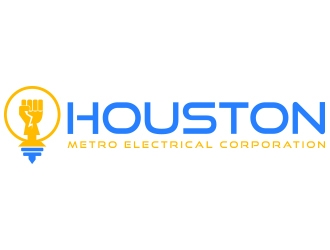 Houston Metro Electrical Corporation  logo design by aqibahmed