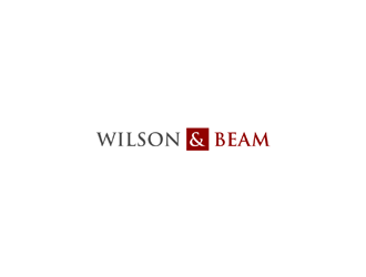 Wilson & Beam logo design by ndaru