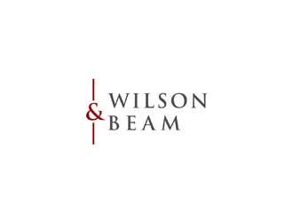 Wilson & Beam logo design by ndaru
