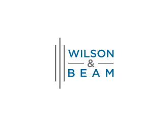 Wilson & Beam logo design by rief