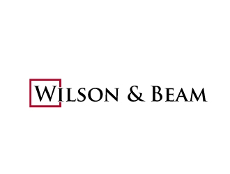 Wilson & Beam logo design by 35mm