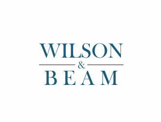 Wilson & Beam logo design by Louseven