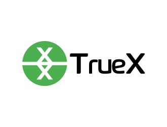 TrueX logo design by qqdesigns