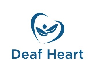 Deaf Heart logo design by EkoBooM