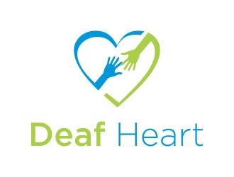 Deaf Heart logo design by cikiyunn