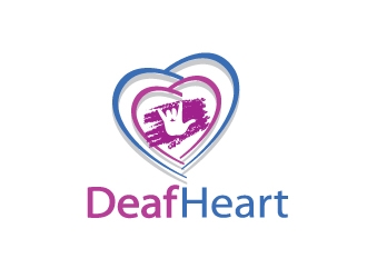 Deaf Heart logo design by webmall