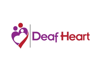 Deaf Heart logo design by STTHERESE
