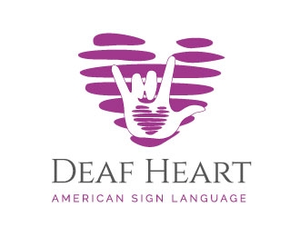 Deaf Heart logo design by AYATA