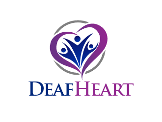 Deaf Heart logo design by THOR_