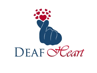 Deaf Heart logo design by 35mm
