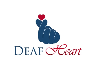 Deaf Heart logo design by 35mm