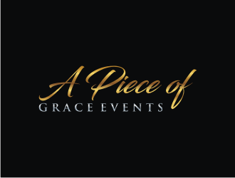 A Piece of Grace Events logo design by bricton