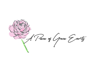 A Piece of Grace Events logo design by AsoySelalu99