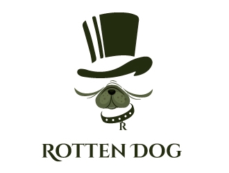 Rotten Dog logo design by savvyartstudio