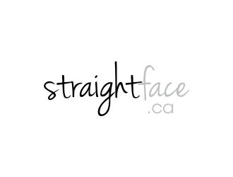 straightface.ca logo design by cikiyunn
