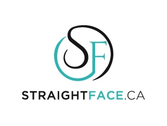 straightface.ca logo design by Boomstudioz